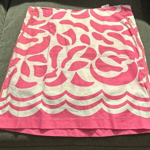 GOLFTINI  SKORT MOUNTAIN BREEZE PINK BARBIE ALL OVER PRINT WOMENS SZ 6L